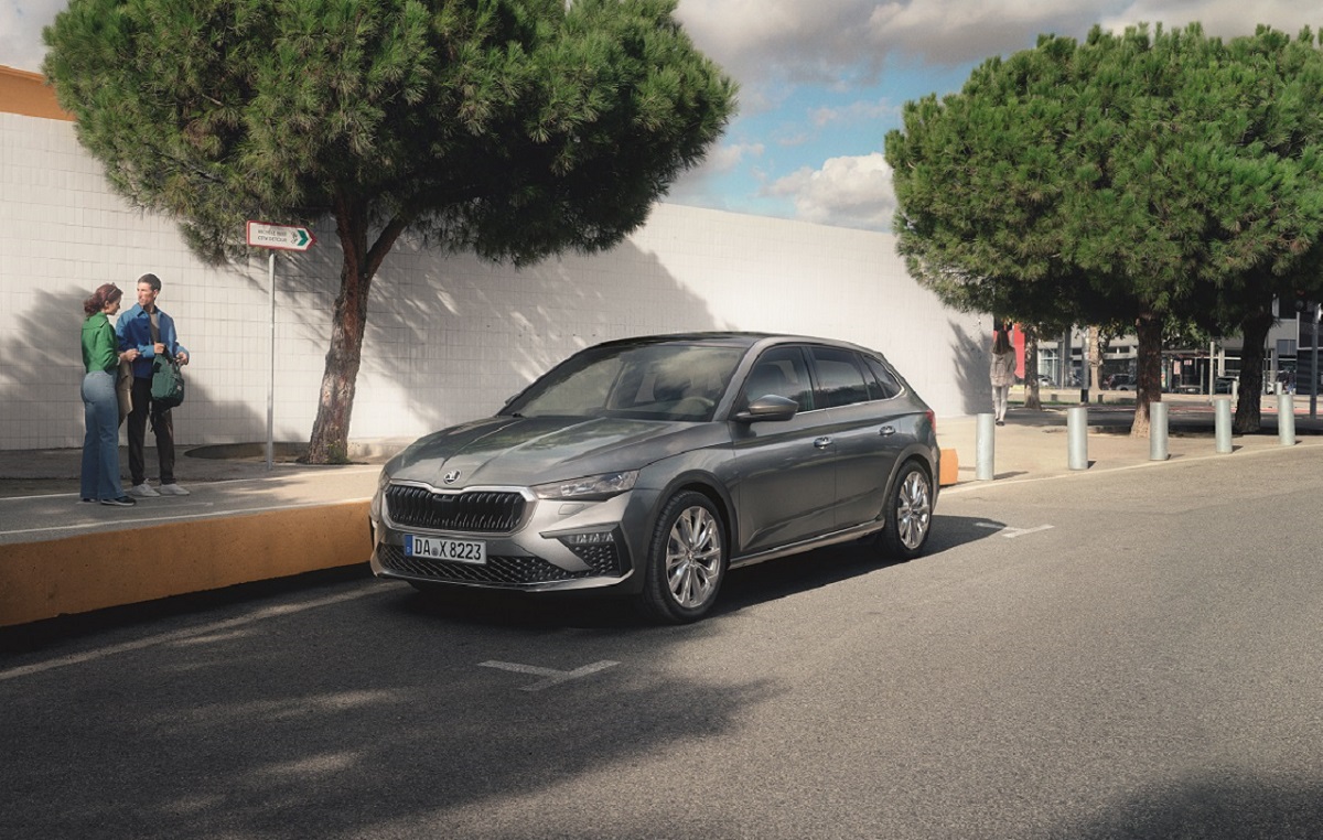 Der Škoda Scala Essence.